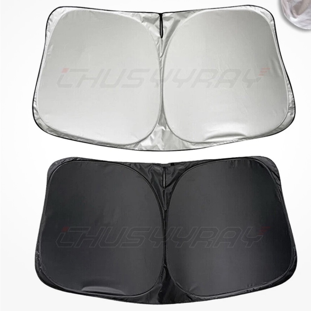 For Tesla Model Y Windshield Sun Shade Front Cover UV Visor Sunshade Foldable